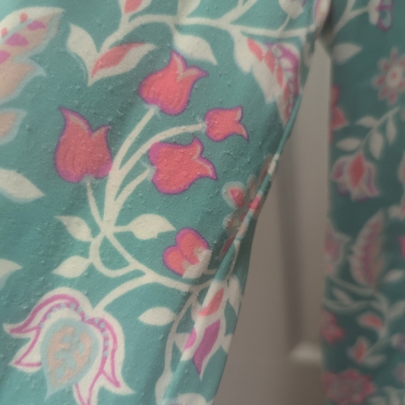 Mini Boden Floral Long Sleeve Rashguard - Picture 2 of 3